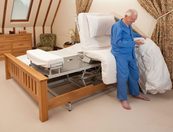 adjustable beds for bedside tables