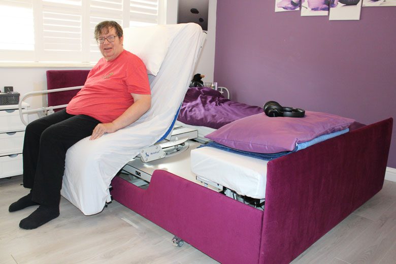 Double combination Rotoflex bed helps Richard live better with Parkinsonism